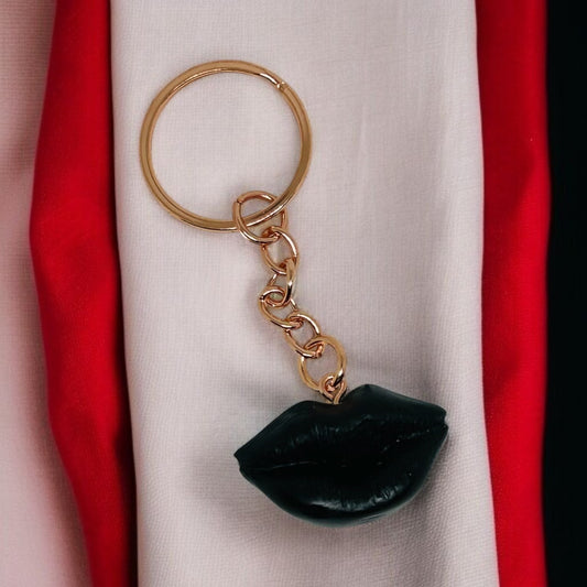 Porte-clé Lèvre en époxy