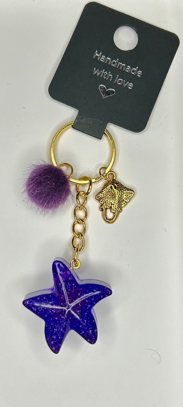 Porte-clé étoile de mer
