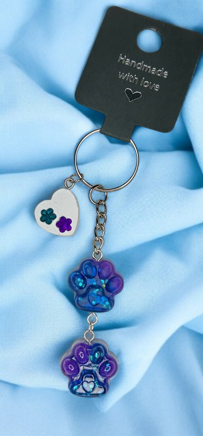 Porte-clé Patte de chien
