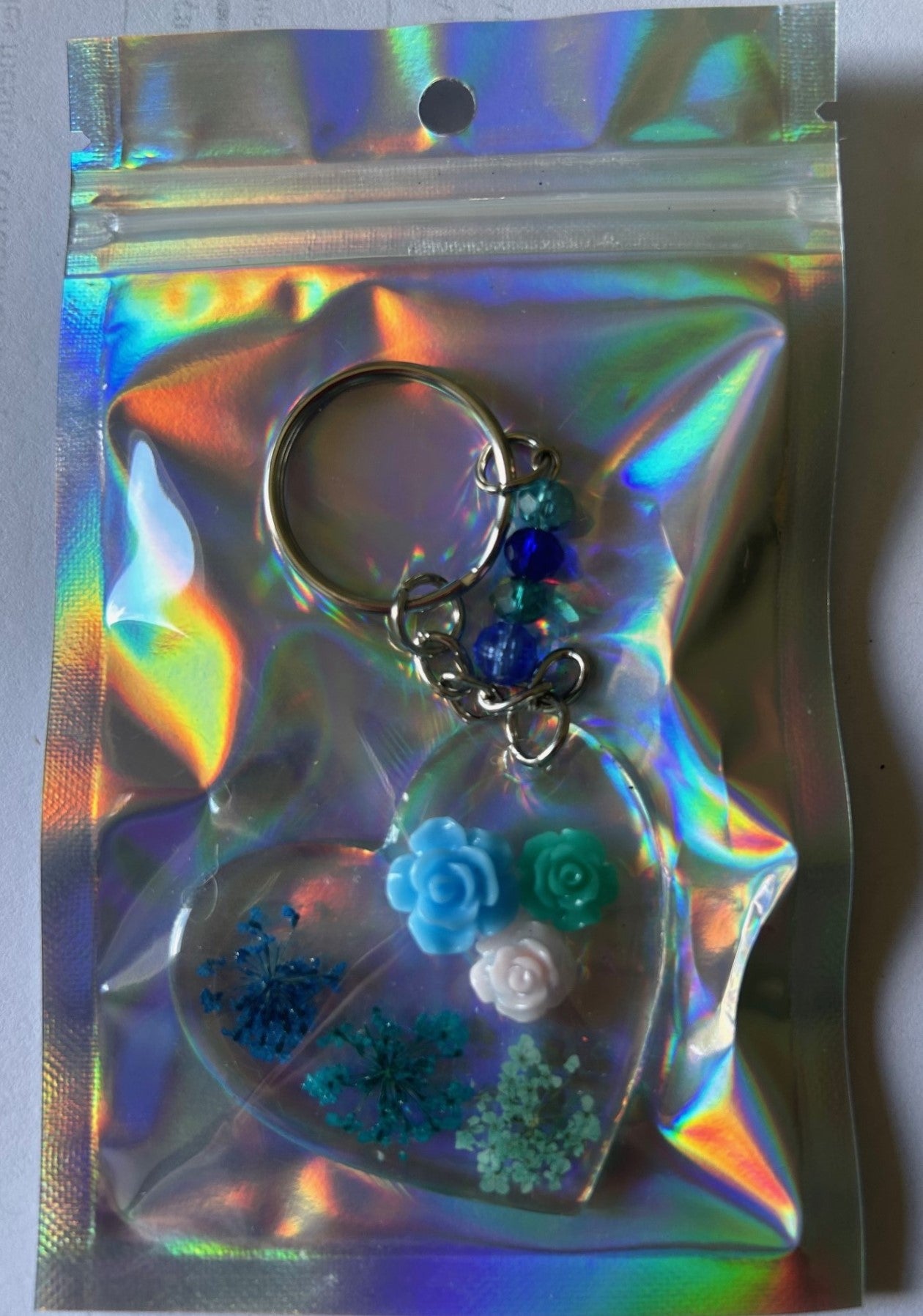 Epoxy keychain