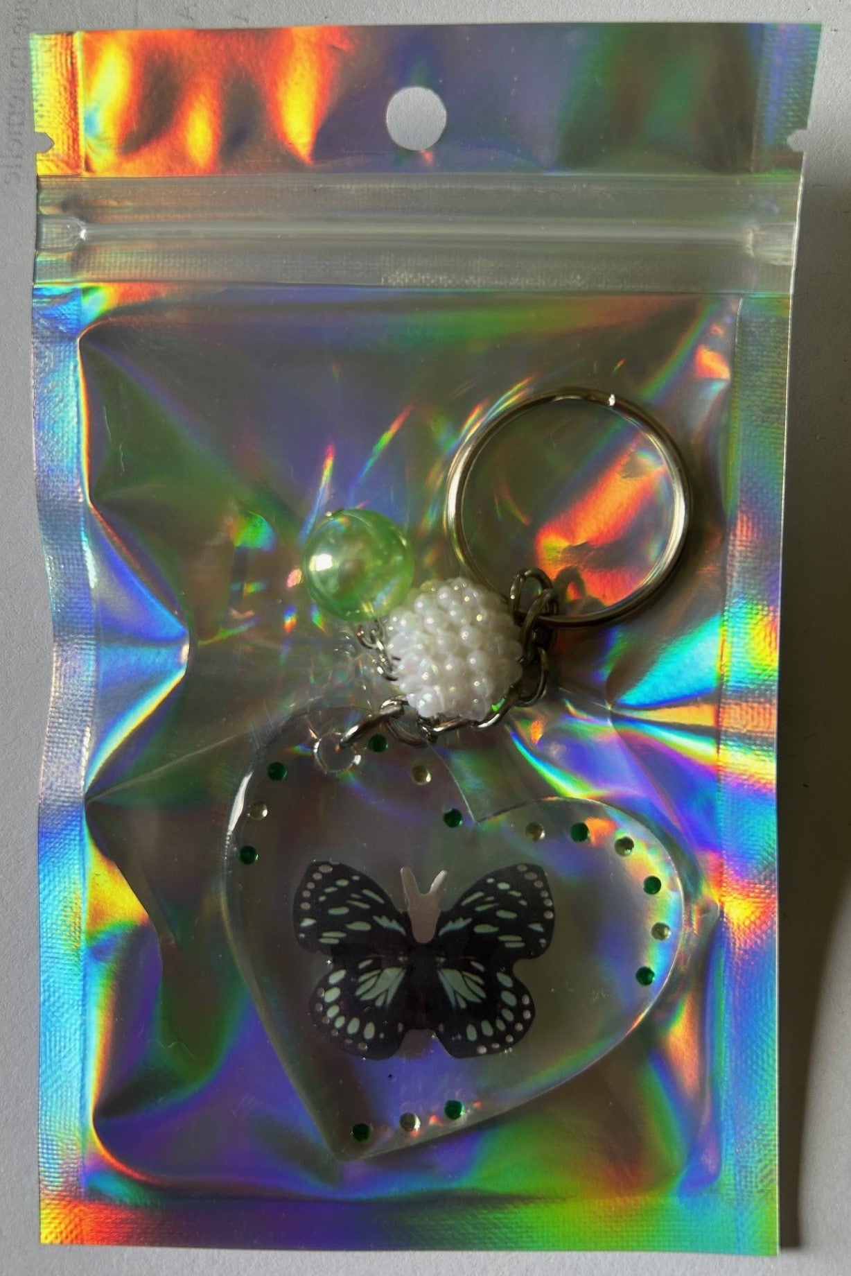Epoxy keychain