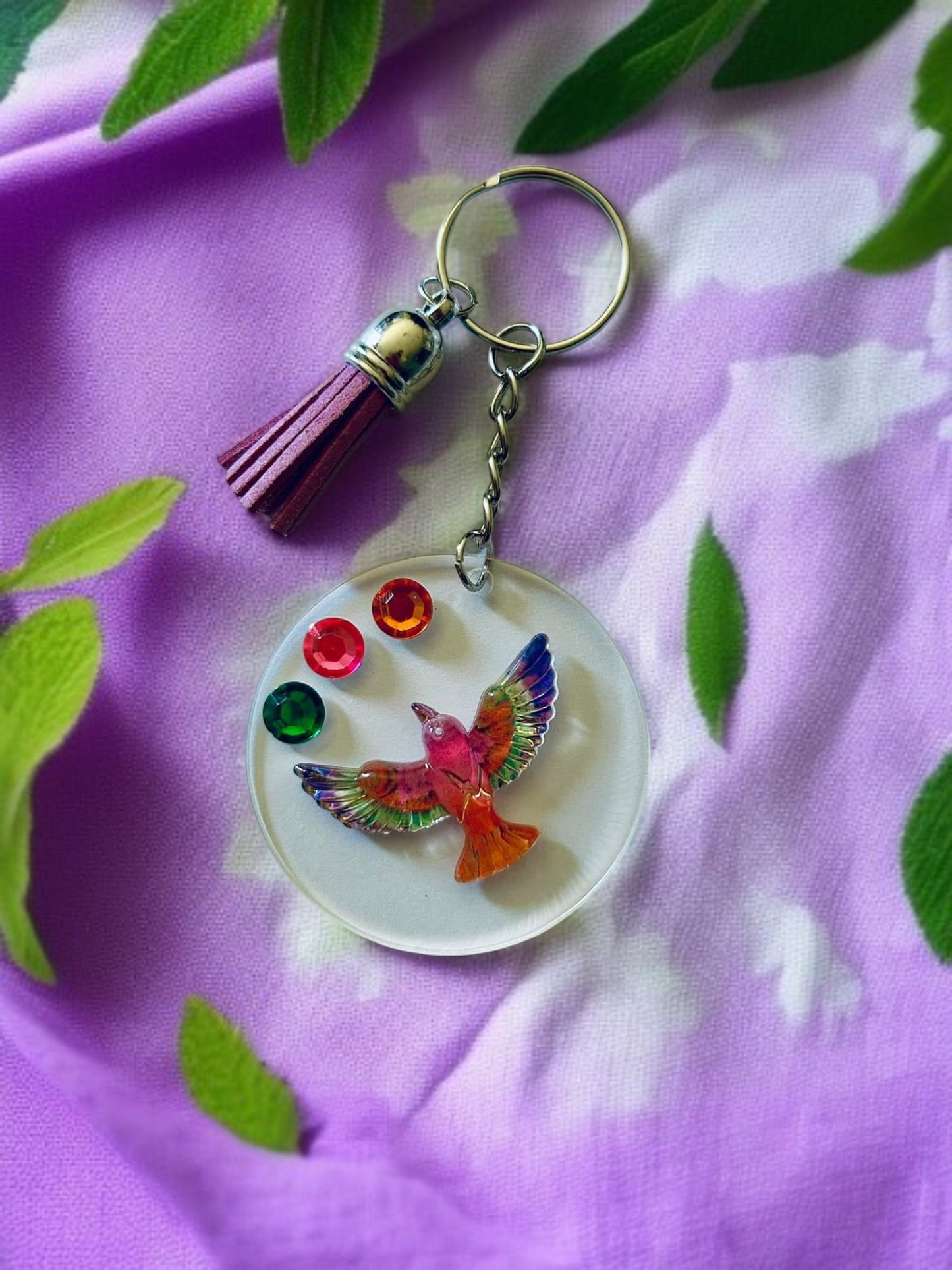 Porte-clé oiseau