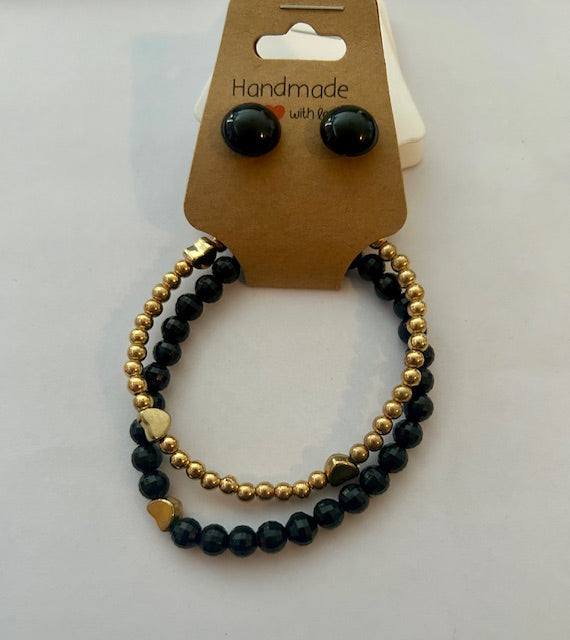 Bracelets et Boucle d'oreille