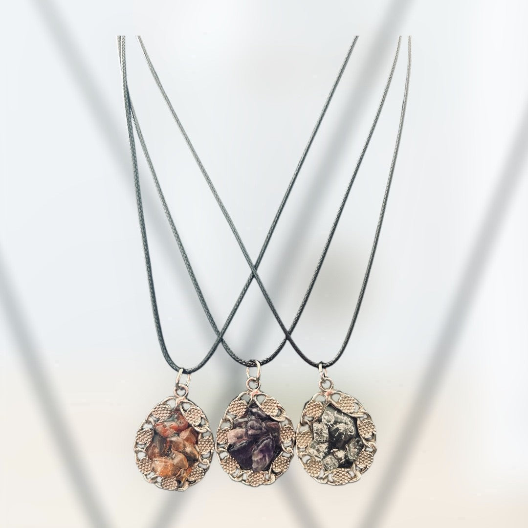 Collier pierre semi precieuse