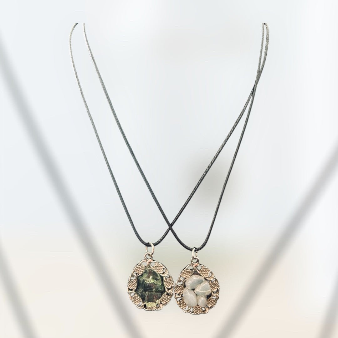 Collier pierre semi precieuse