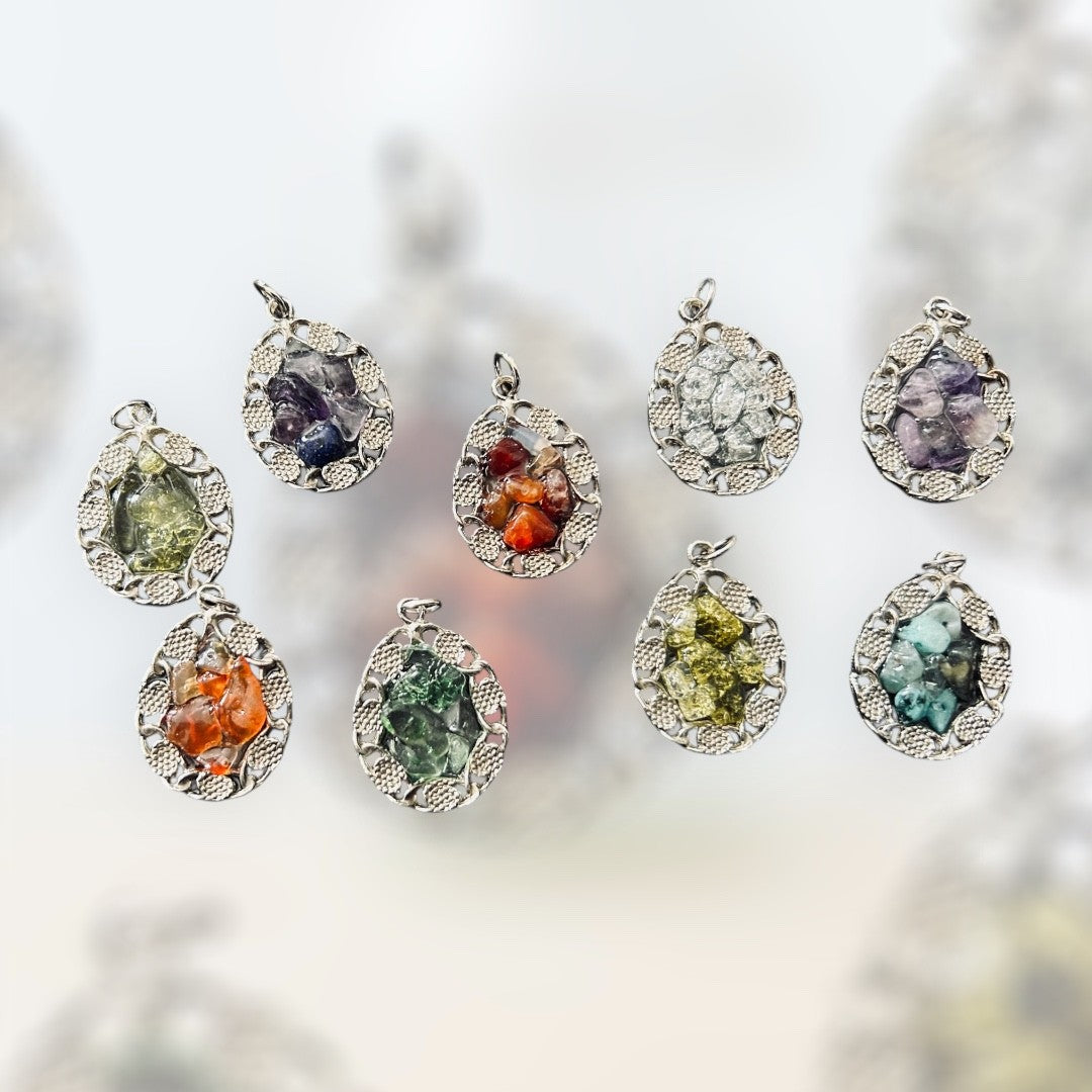 Collier pierre semi precieuse