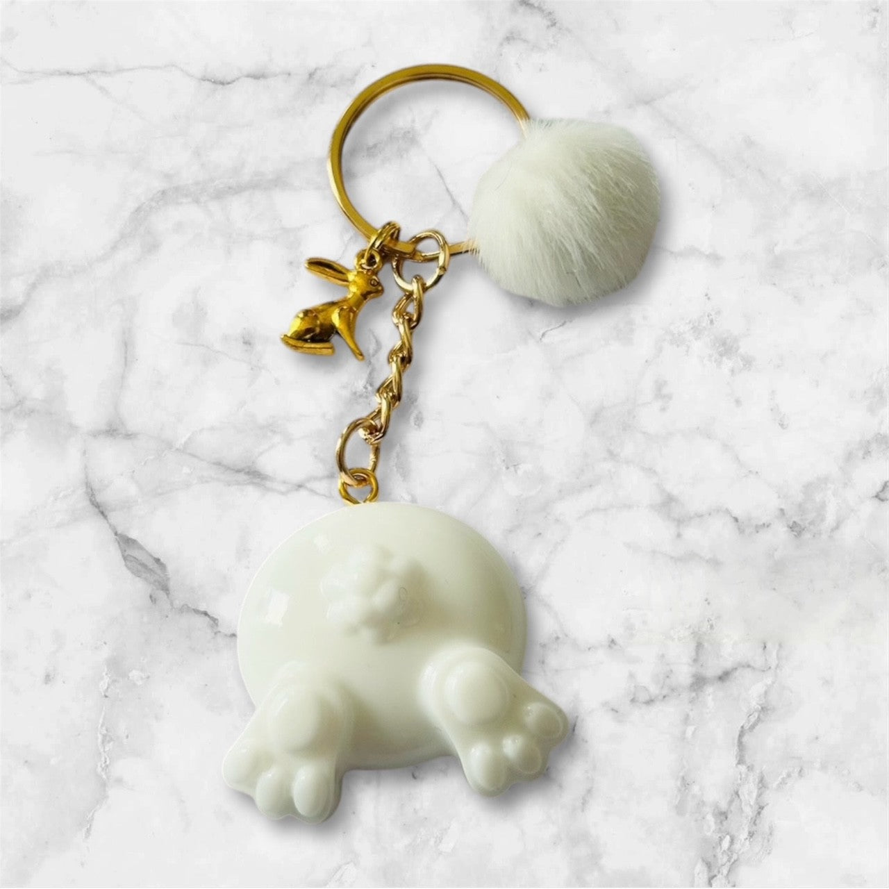 Porte-clé Patte de Lapin
