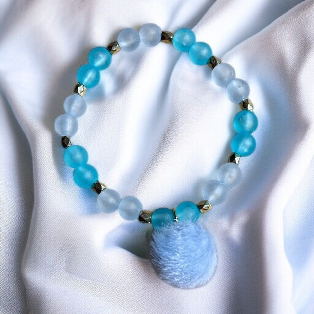 Bracelet pompon