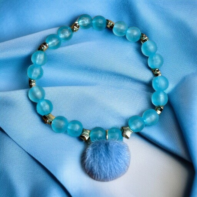 Bracelet pompon
