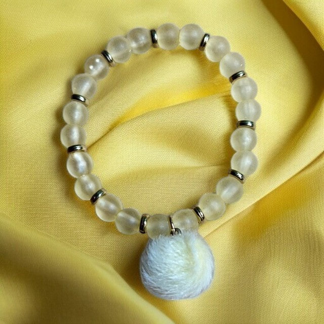 Bracelet pompon