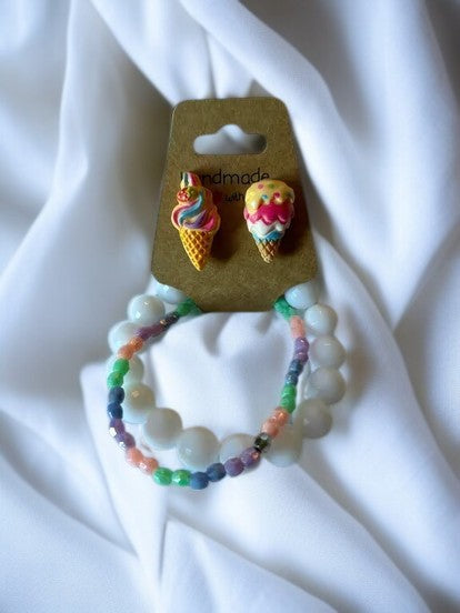 Bracelets et Boucle d'oreille