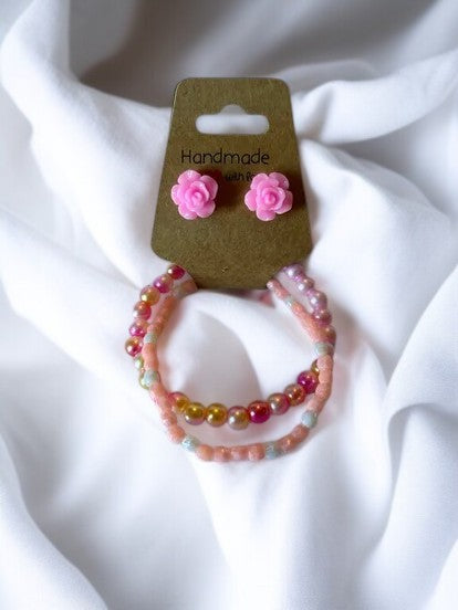 Bracelets et Boucle d'oreille