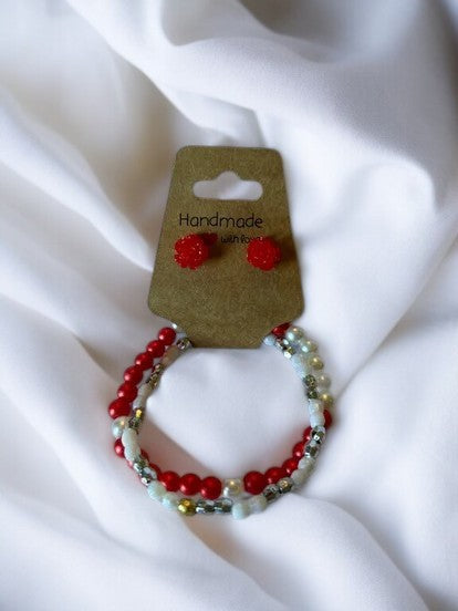 Bracelets et Boucle d'oreille
