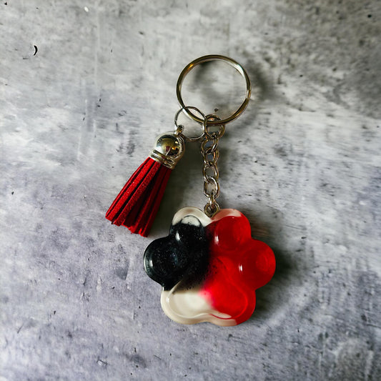 Porte-clé patte de chien