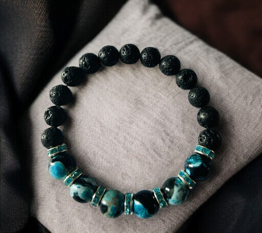 Bracelet Agate veine de dragon