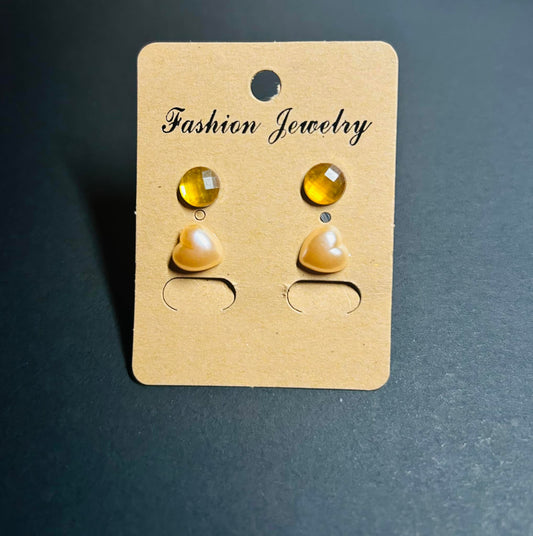 Boucle d'oreille Cœur