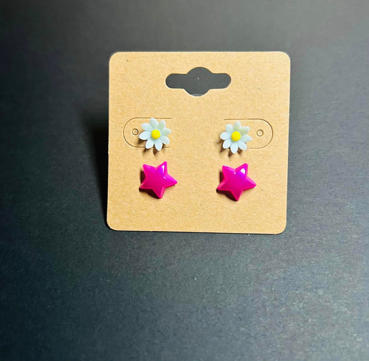 Boucle d'oreille étoile