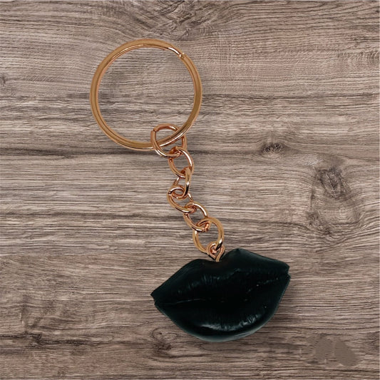 Epoxy Lip Keychain