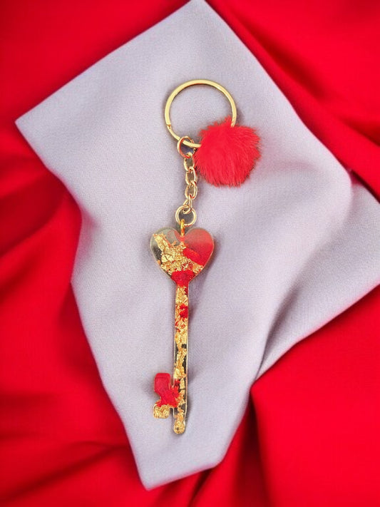 Porte-clé en époxy