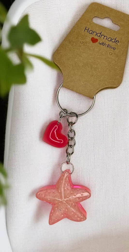 Porte-clé étoile de mer