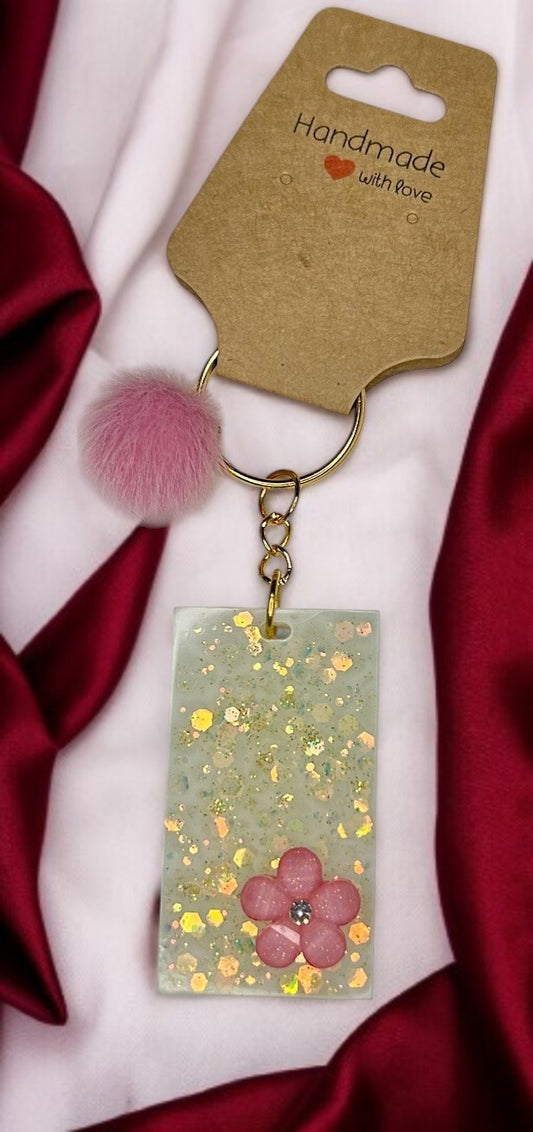 Porte clé en époxy