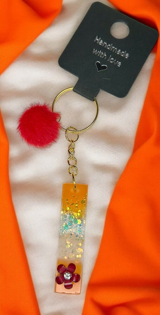 Porte clé en époxy