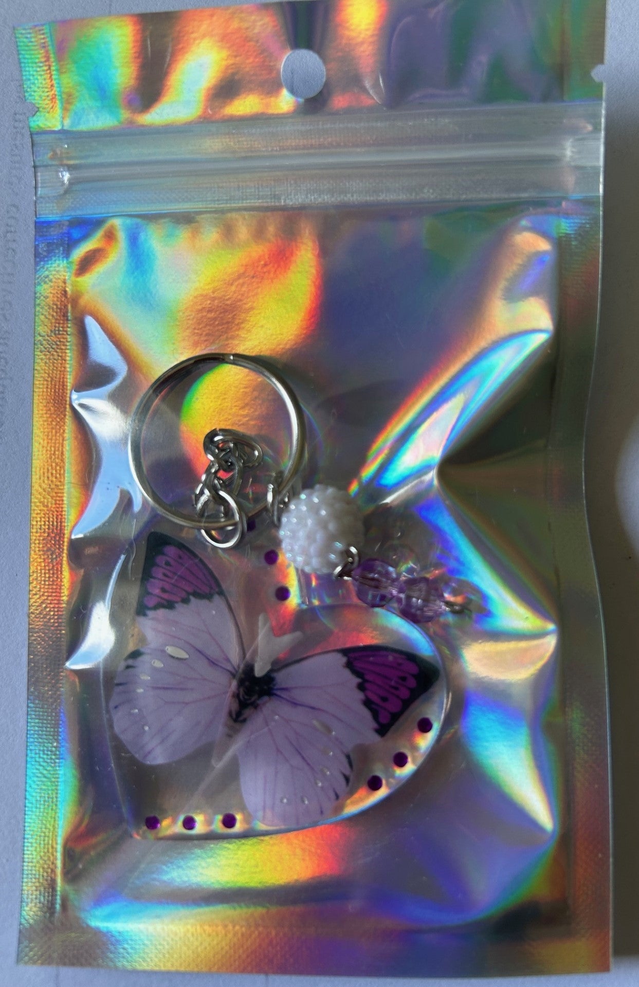 Epoxy keychain