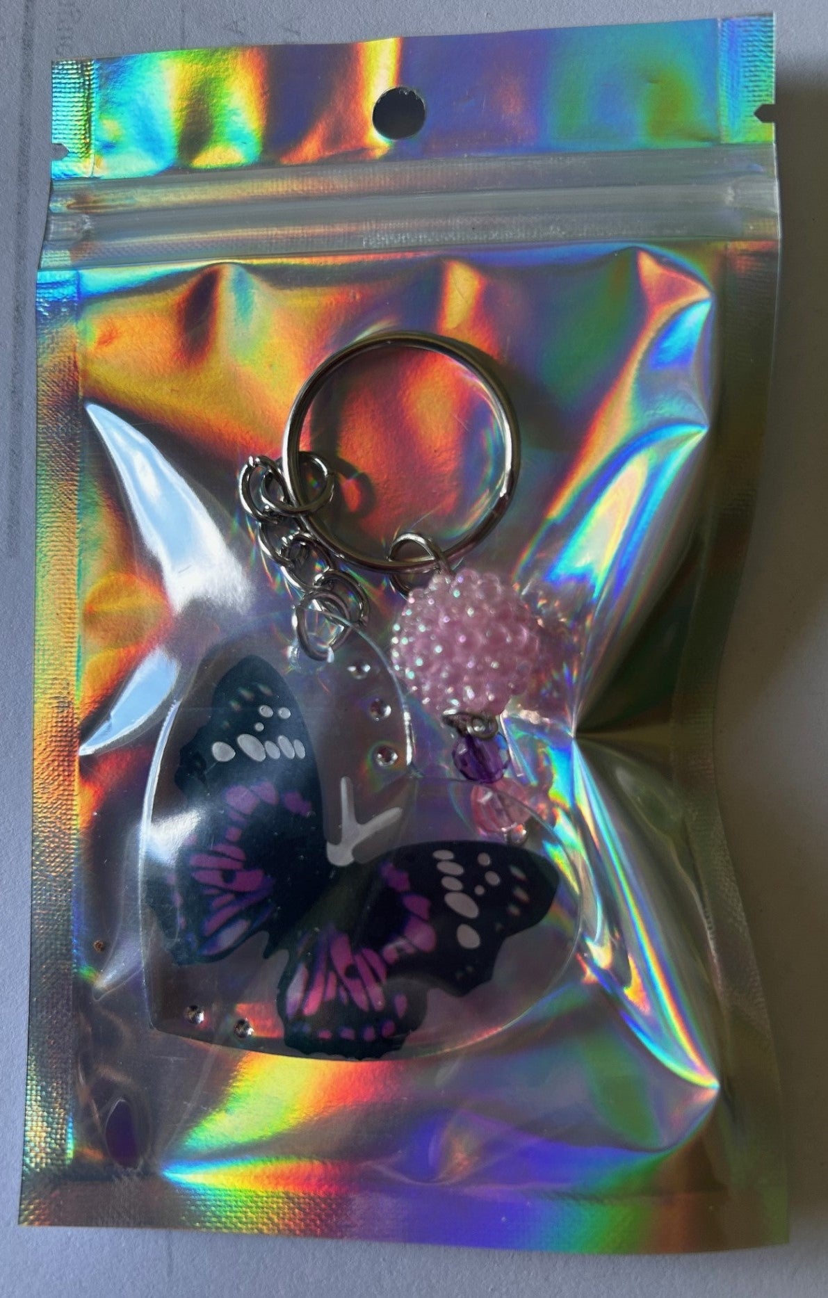 Epoxy keychain
