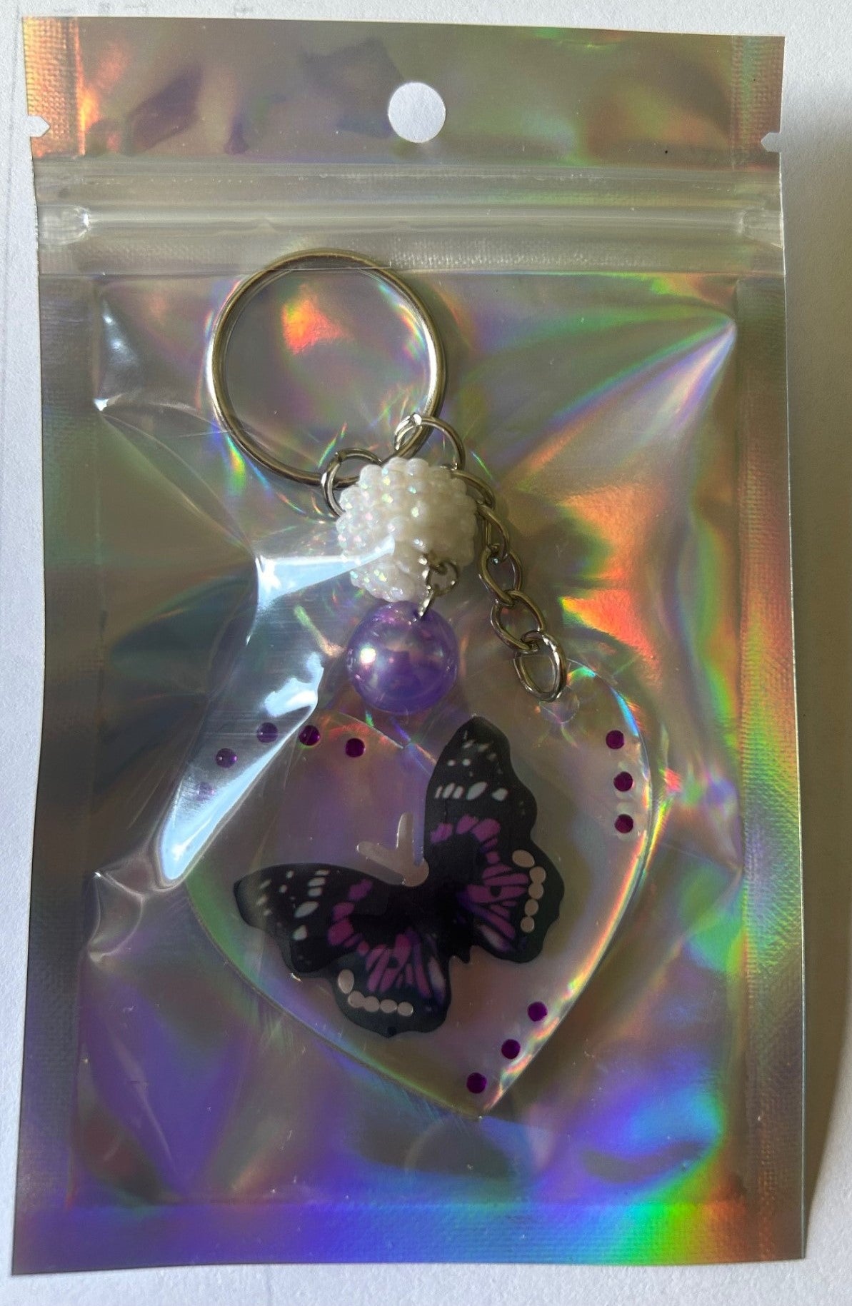 Epoxy keychain