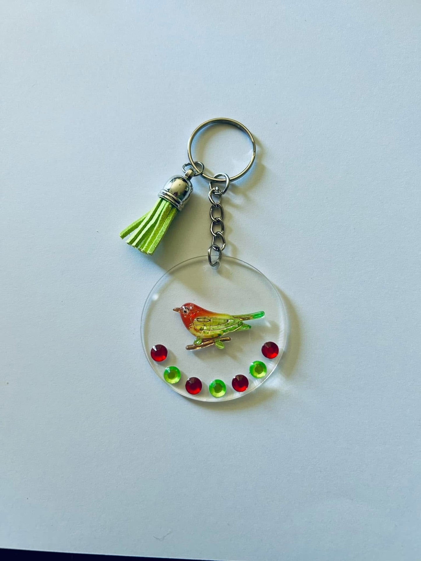 Bird keychain
