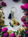 Porte-clés Abeille KREATIONS Avec Strass Et émail - Décoratif Pour Clés, Sac Ou Voiture - Cadeau Tendance - 12