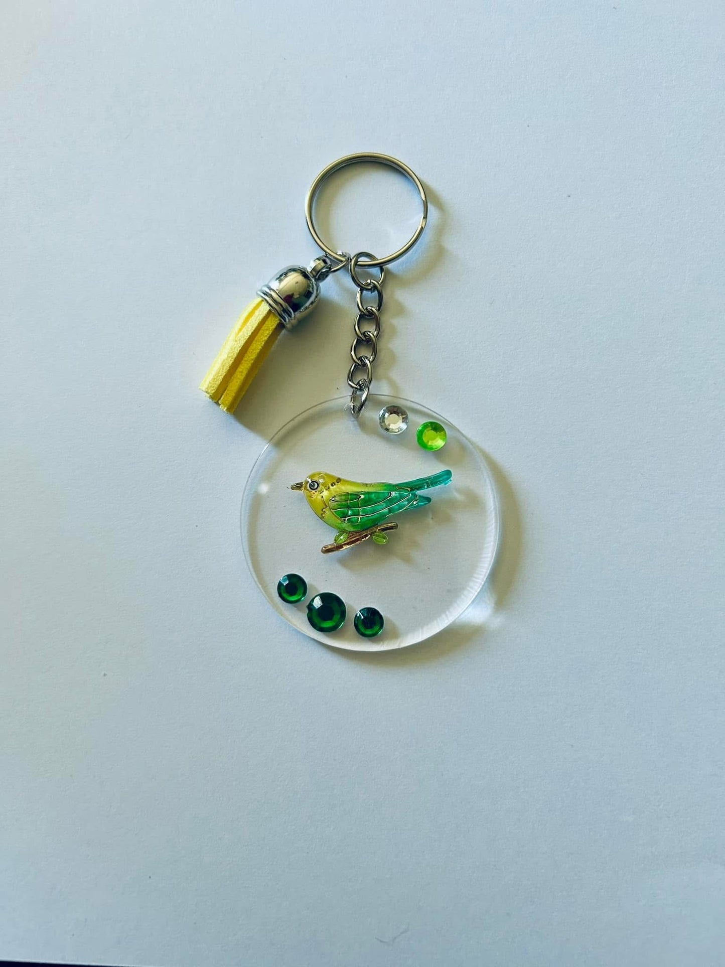 Bird keychain