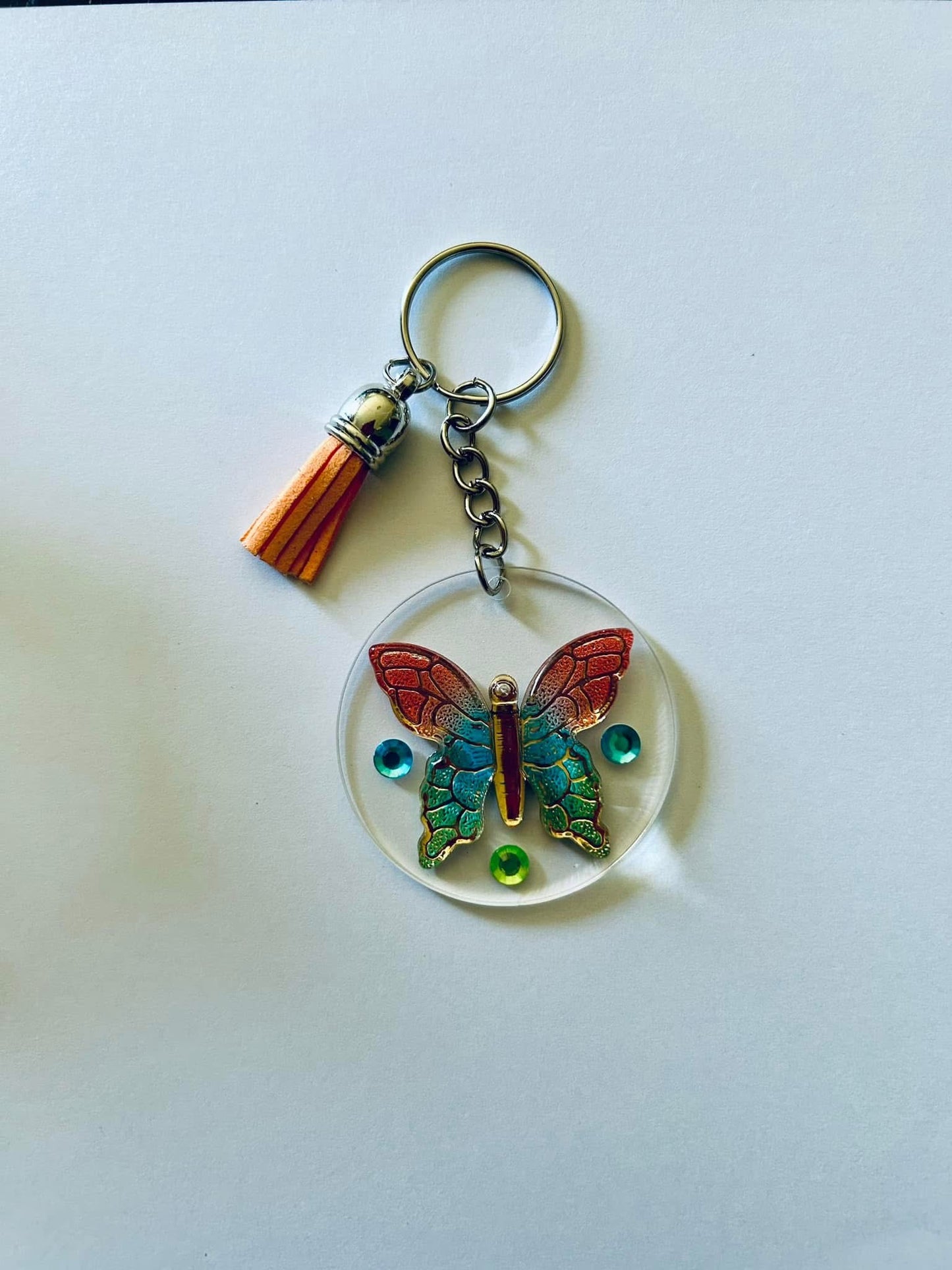 Butterfly keychain