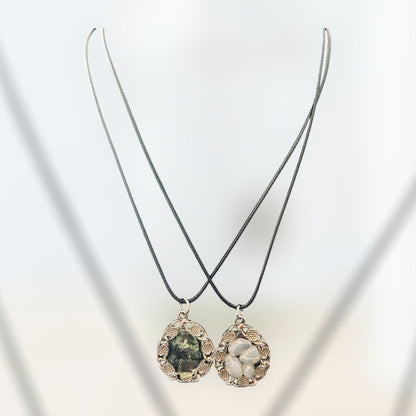 Collier pierre semi precieuse