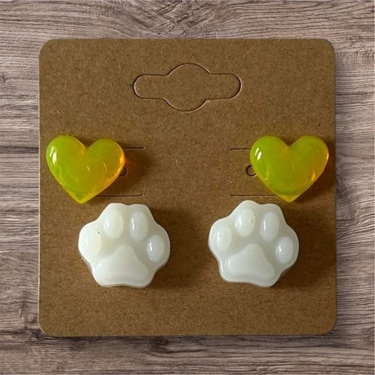 epoxy earrings