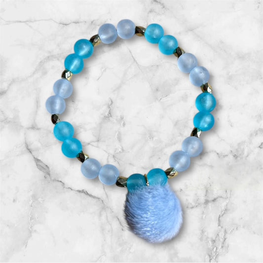 Bracelet pompon