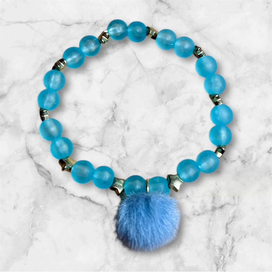 Bracelet pompon