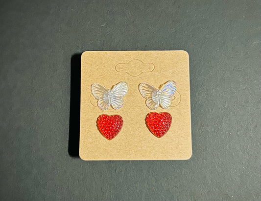 Boucle d'oreille Cœur