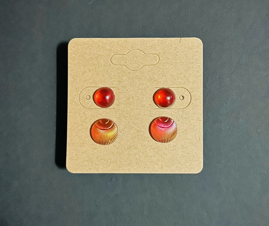 Boucle d'oreille coquillage