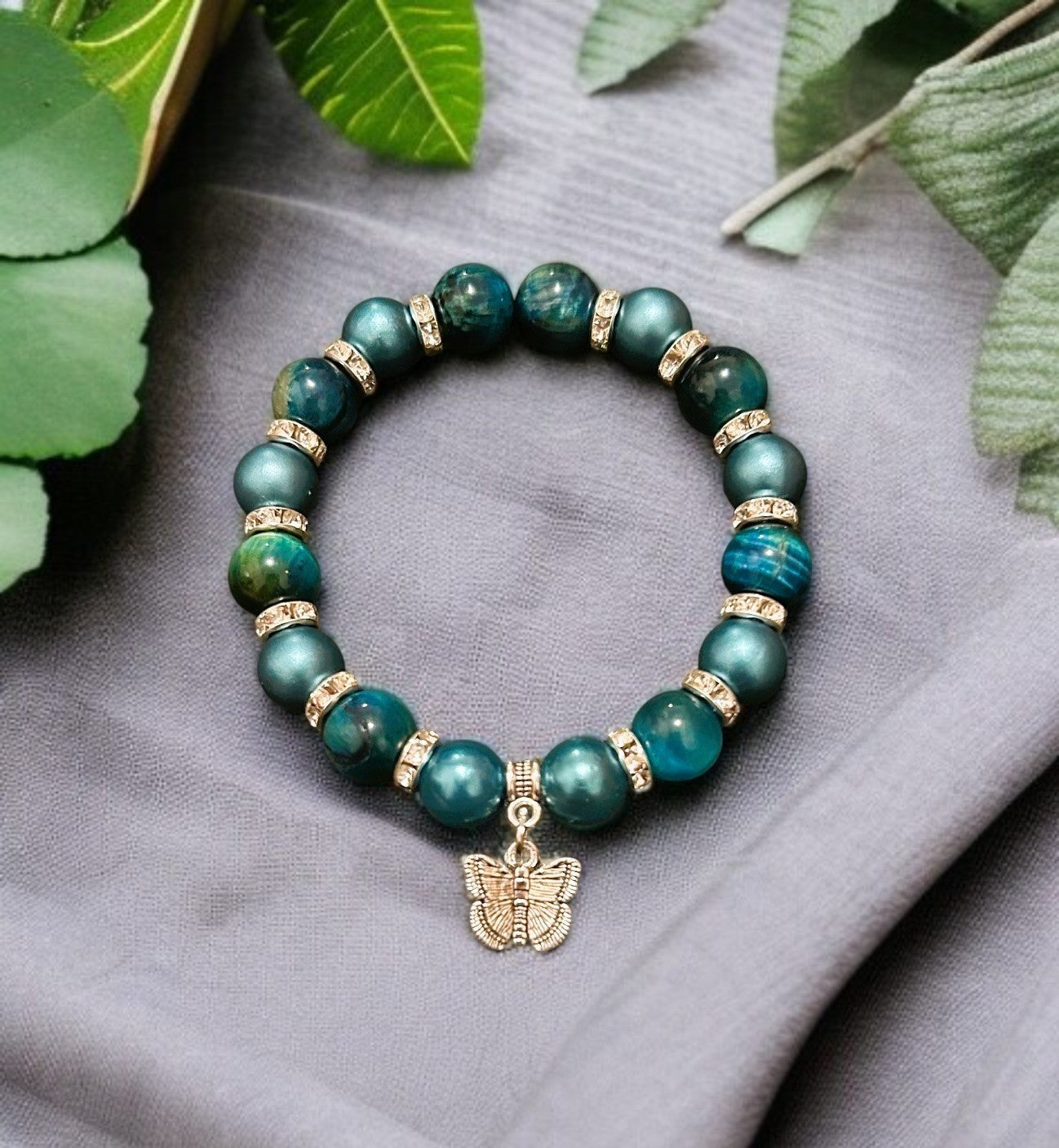 Bracelet Butterfly Blue