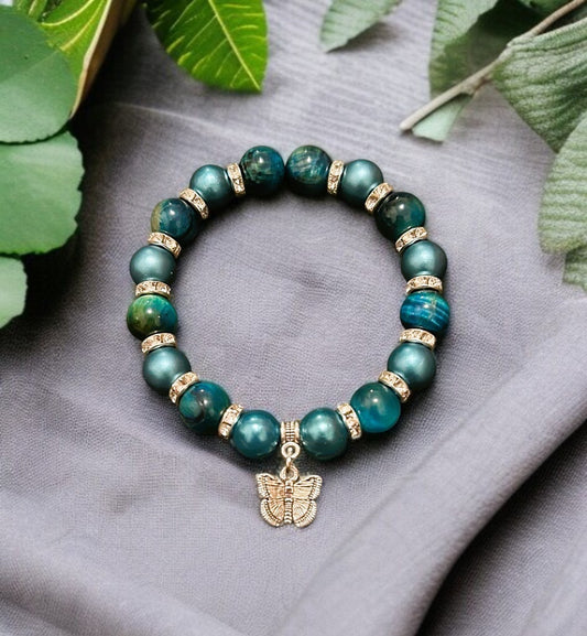 Bracelet Butterfly Blue