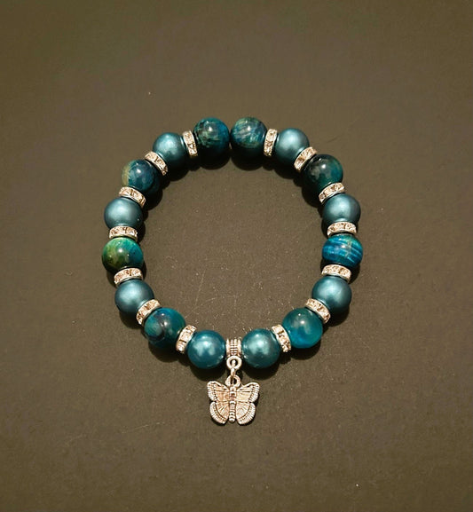 Bracelet Butterfly Blue