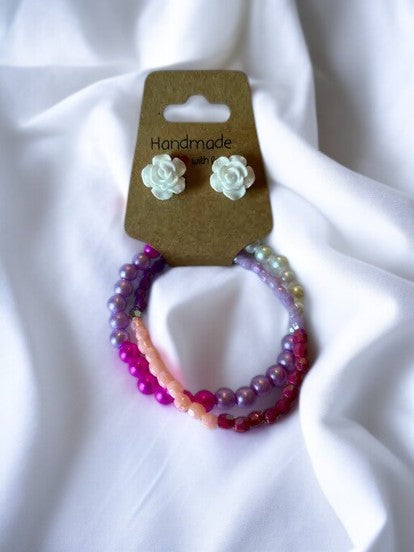 Bracelets et Boucle d'oreille